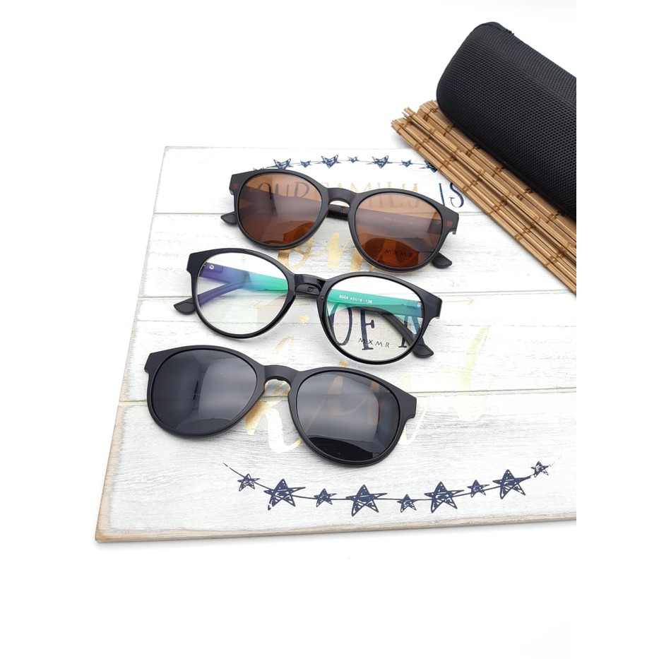 FRAME KACAMATA MURAH/KACAMATA ORIGINAL/ FRAME KACAMATA CLIP ON 9004