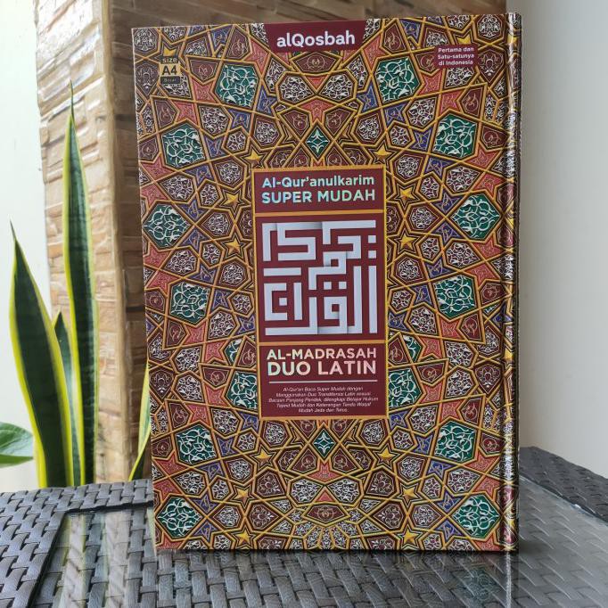 READY-STORE ALQURAN TAJWID PERKATA LATIN AL-MADRASAH DUO LATIN UK BESAR ALMADRASAH