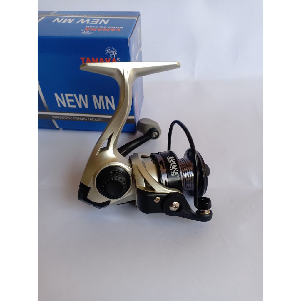 Reel Pancing Spinning Tanaka Mini 100 6 Ball Bearings Smooth Omah Pancing Shop