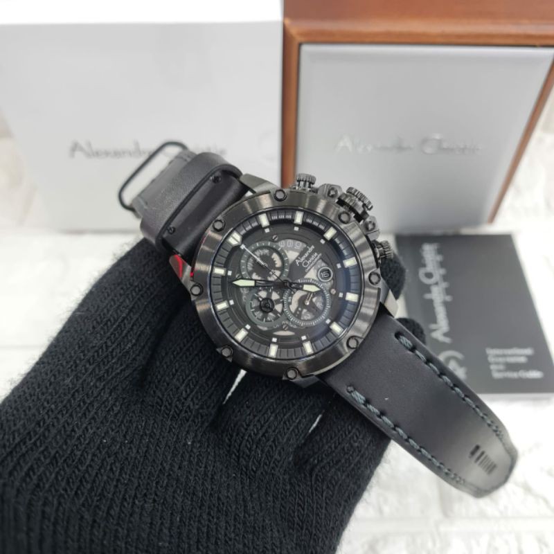 JAM PRIA JAM ALEXANDRE CHRISTIE AC 6564 FULL BLACK ORIGINAL