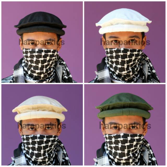 Pakol Taliban Kopiah Peci Taliban Afghanistan