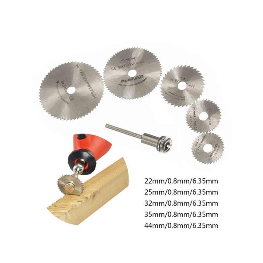 Mata Gergaji Mini 5 pcs Gerinda Saw Blade Mini Die Grinder Bor tuner