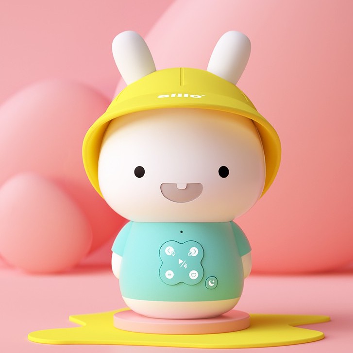 Alilo Baby Bunny / Cuty Cap / Bluetooth / Lullaby / Bedtime Story / Montessori Edukasi Toy / Early Learning / Newborn