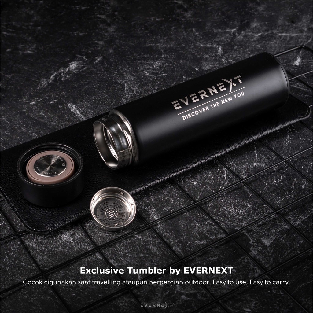 Botol Minum Tumbler Termos 500ml Air Panas Dingin Kopi Teh Wedang Souvenir Pesta Pernikahan Travelling Camping Outdoor
