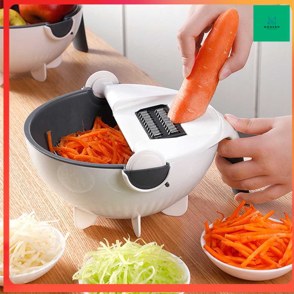 TD-DA BEEMSK Parutan Serbaguna Mangkok Penampung Vegetable Slicer - PJ493