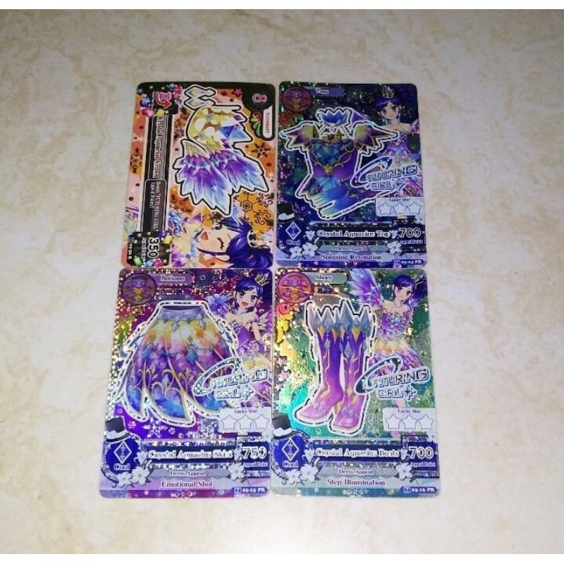 Aikatsu Premium Aquarius Set Card