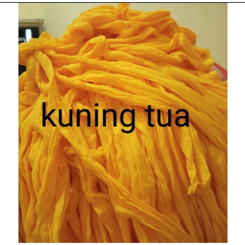 promo bahan kain stoking bunga pola polos warna bahan kerajinan