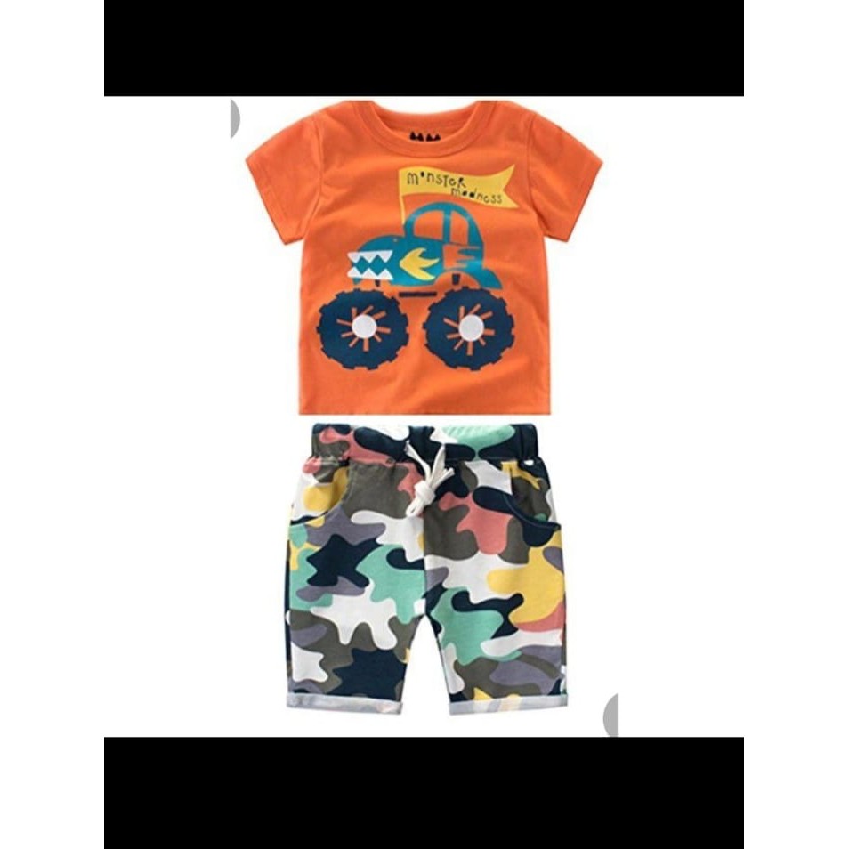 SETELAN MONSTER TRUK ANAK 1-5 TAHUN