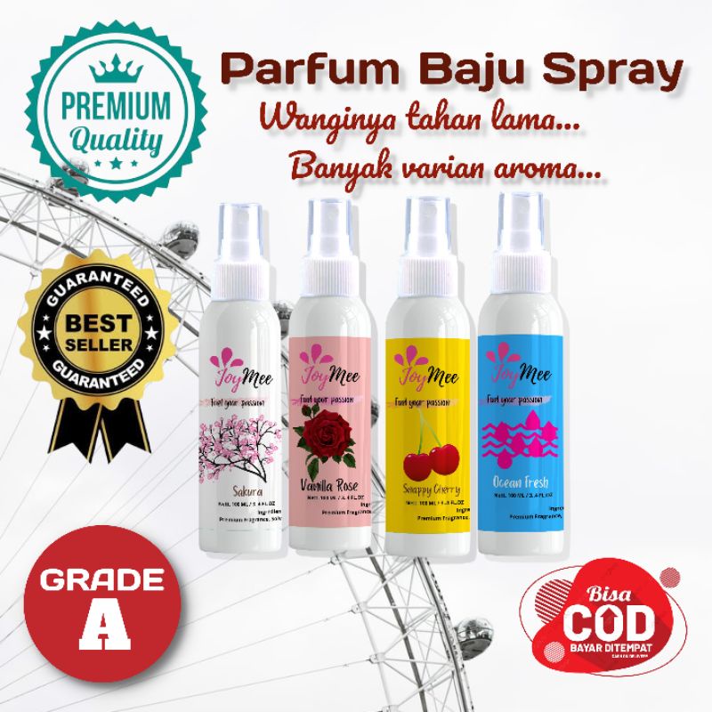 PROMO PARFUME BAJU LAUNDRY 100 ML WANGI AWET TAHAN LAMA