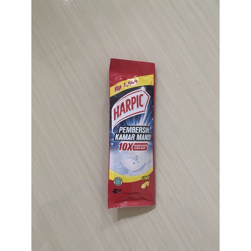 harpic pembersih toilet 25ml (12pcs)-Harpic lime 12 pcs