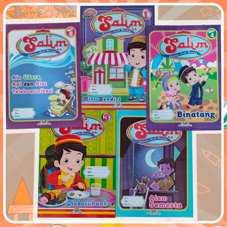 Paket Majalah Anak Isi 5 Pcs Anak TK - RA- PAUD