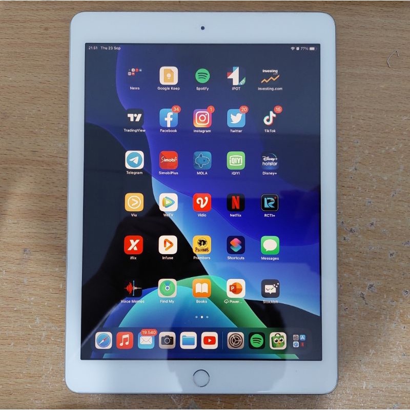 Ipad 6 2018 32gb silver second