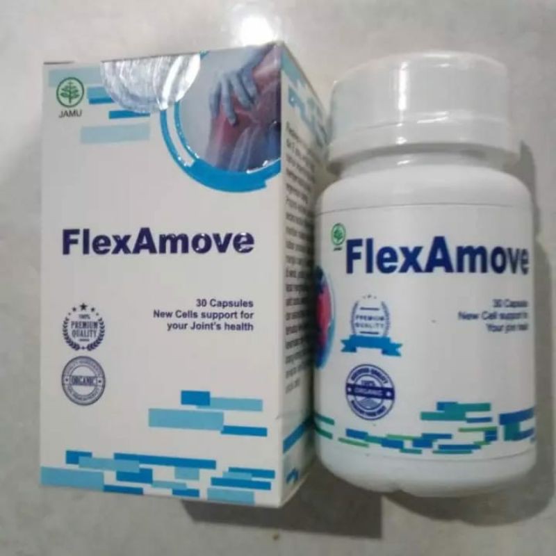 FLEXAMOVE 100% ASLI ORIGINAL Flexamove asli BPOM obat herbal untuk persendian tulang dan sendi
