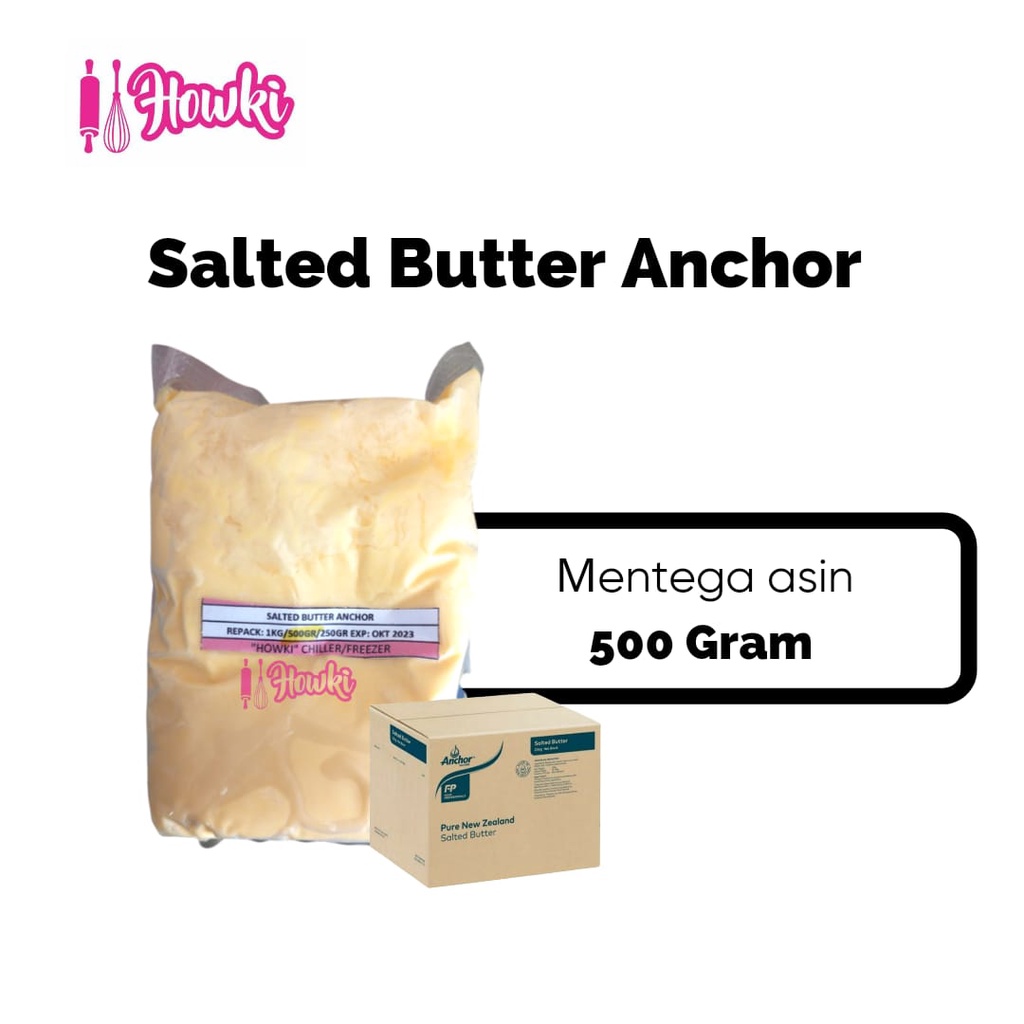 Anchor Salted Butter Repack 500gr