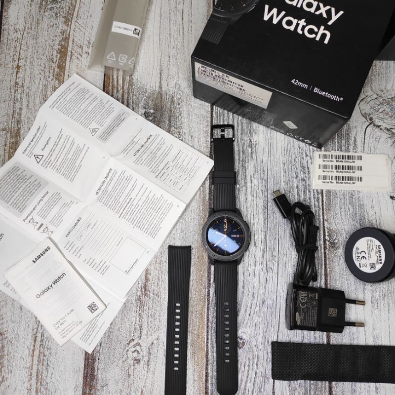 Galaxy watch 42mm smartwatch Samsung galaxy watch s4 e42mm ex Sein Original second