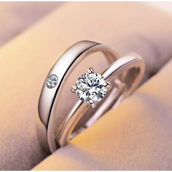 Cincin Couple Silver, Cincin Sepasang Kualitas Terbaik