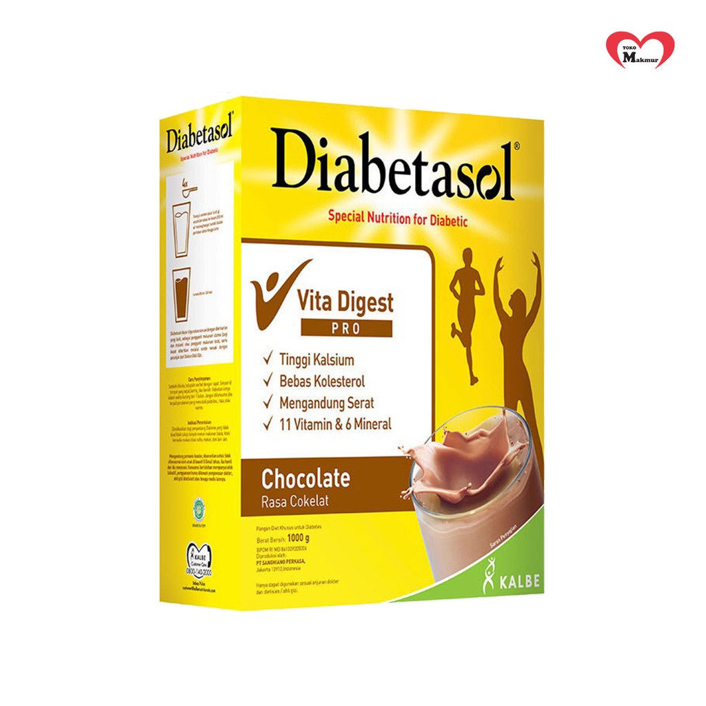 Diabetasol 950 Gram  / Toko Makmur Online