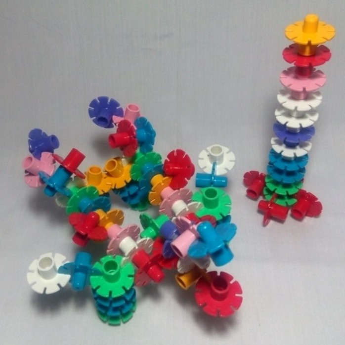 Mainan Edukasi Anak- Meronce Lego Bombik Tangkai-Termurah