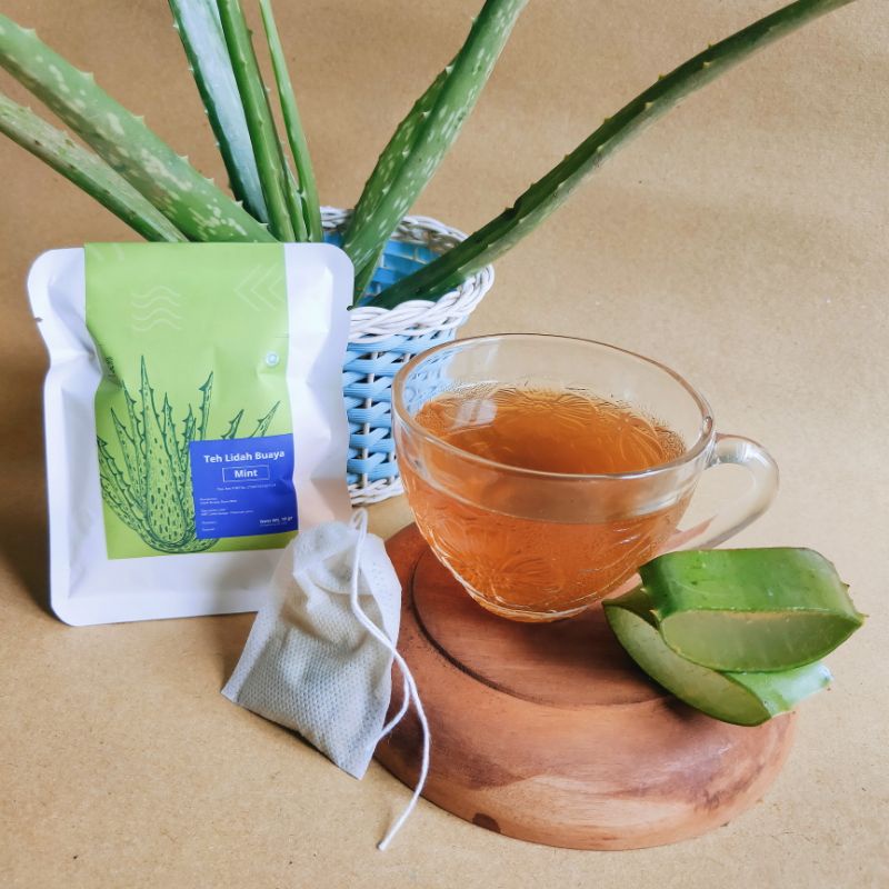 

Teh Celup Lidah Buaya Varian Mint