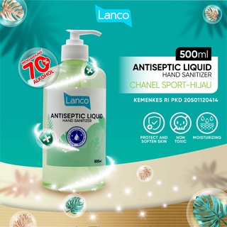 Image of Hand Sanitizer Lanco Cair 500ml Pilihan Aroma Parfum Body Ready Terus