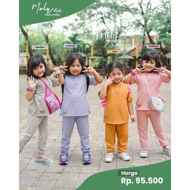 DASTER GHIINA KIDS / ONESET ANAK / DASTER NYAMAN BRANDED / GHIINA FASHION