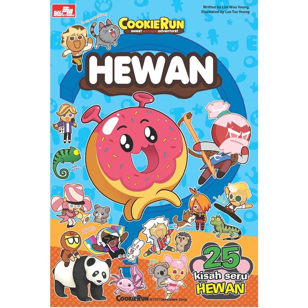 Gramedia Bali - Cookie Run Sweet Escape Adventure! - HEWAN