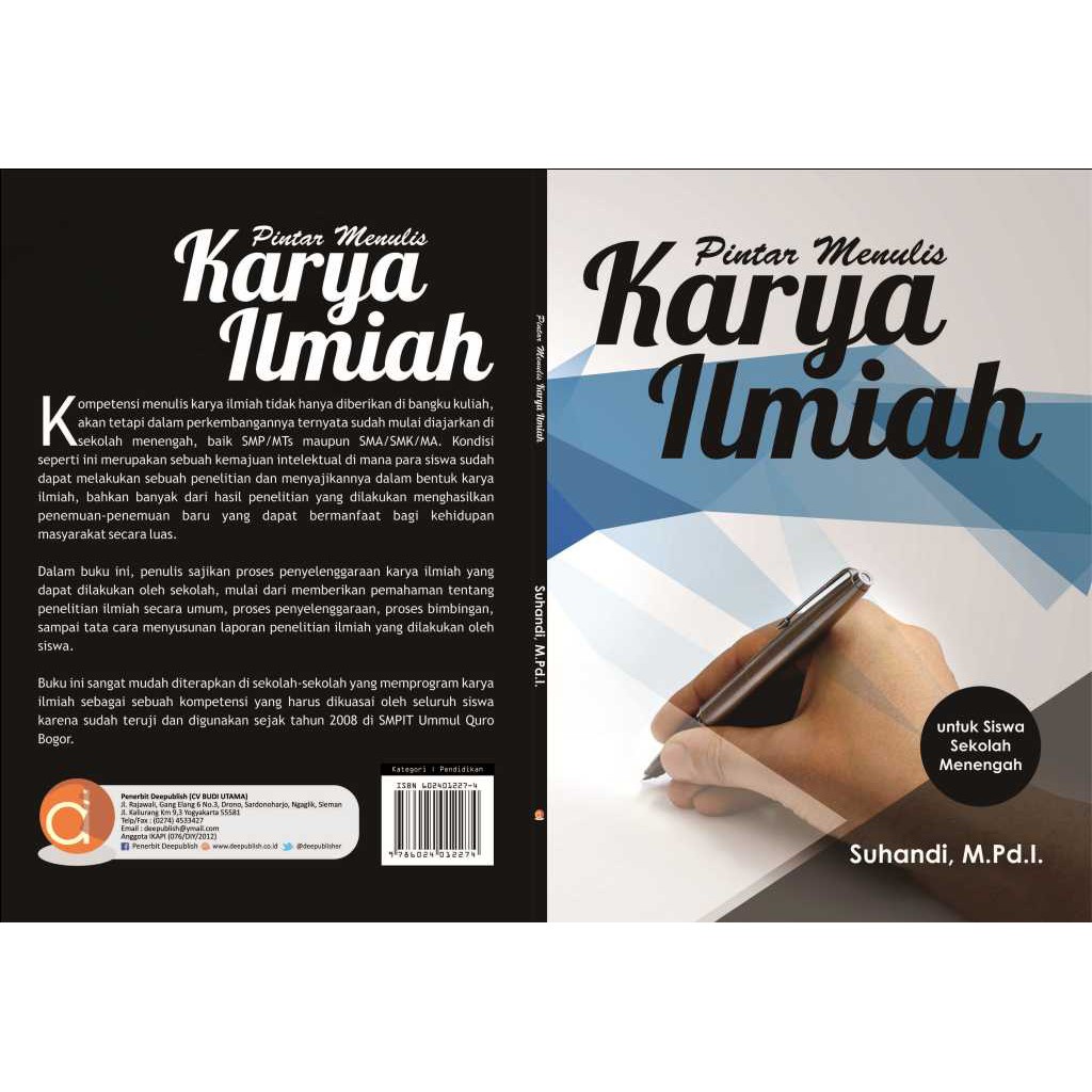 Buku Pintar Menulis Karya Ilmiah Untuk Siswa Sekolah Menengah Shopee Indonesia