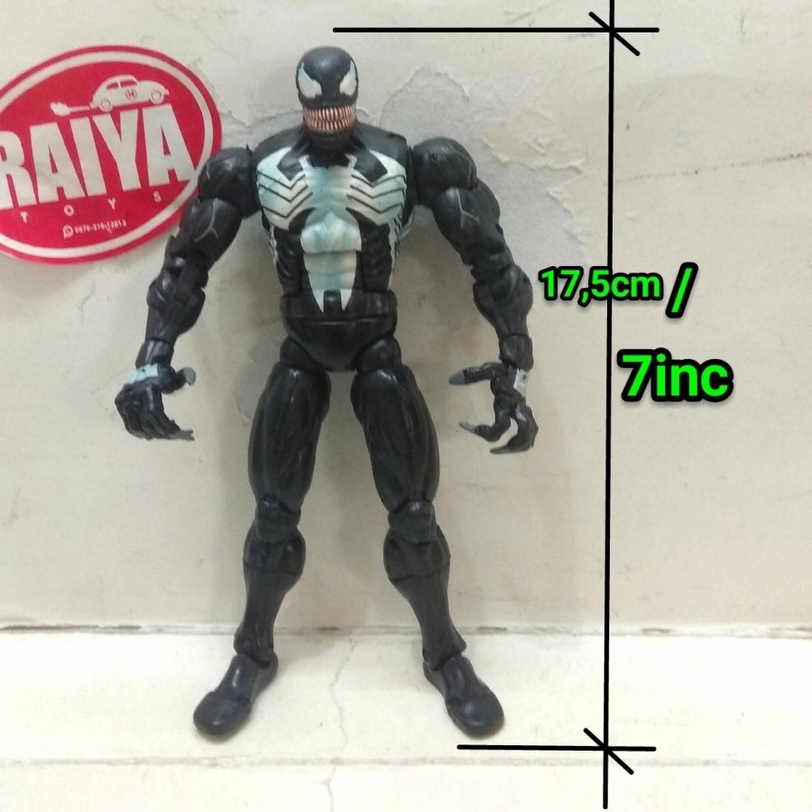 MARVEL LEGENDS VENOM SPIDERMAN SINISTER 