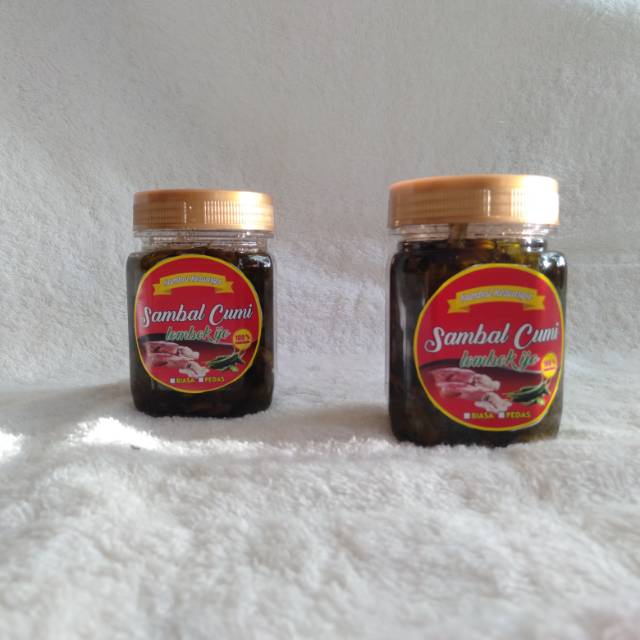 

Sambal cumi Lombok ijo bunda puput