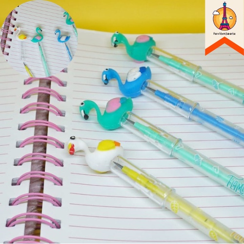 

Pensil Susun Motif Flamingo Pensil Isi Ulang Refill Stacking Pencil Funny Flamingo Fancy Best Gift Present For Birthday Event Souvenir Alat Tulis Kantor Sekolah Ready Grosir Kado Ulang Tahun READY COD