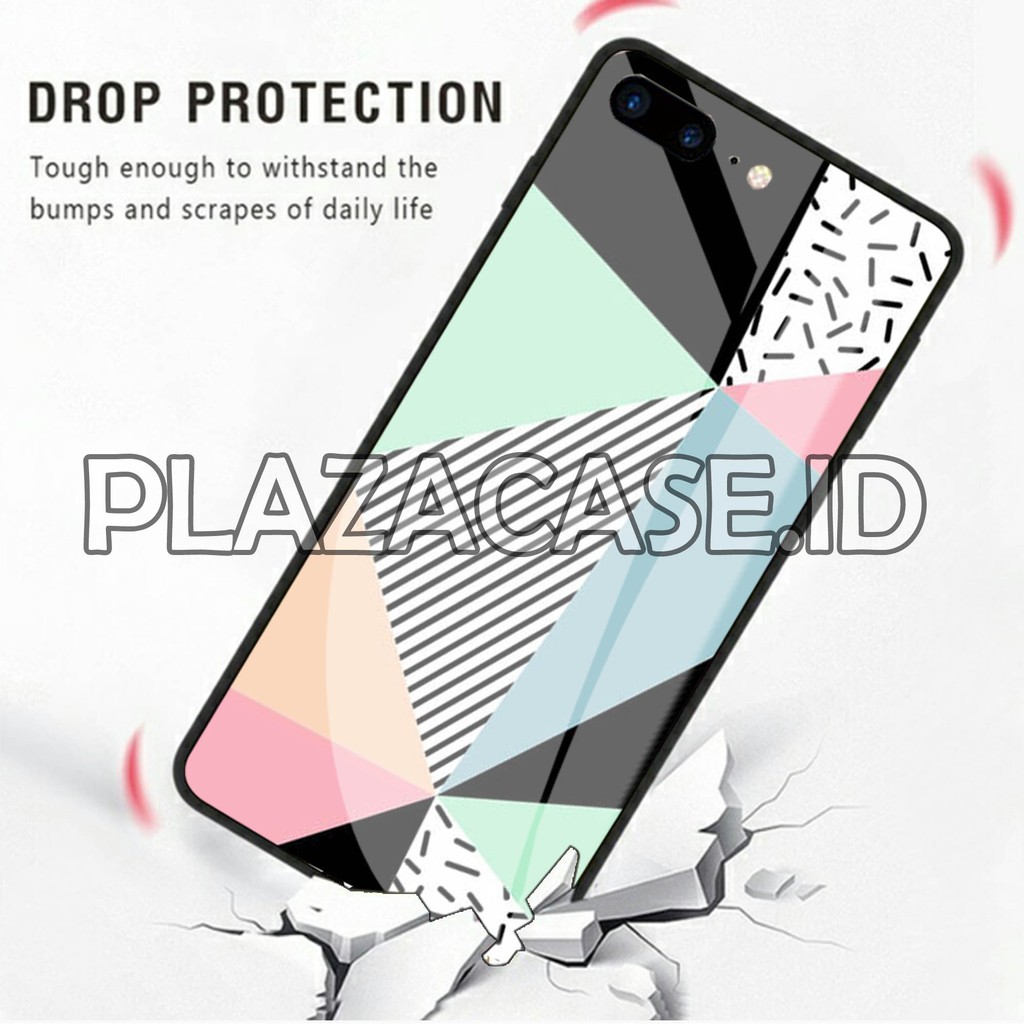 [K06] Case Glass Kaca OPPO A37 A3S A5S A7 A71 A83 A3S A1K F1S F3 F5 F11 RENO 2F A5 A9 2020