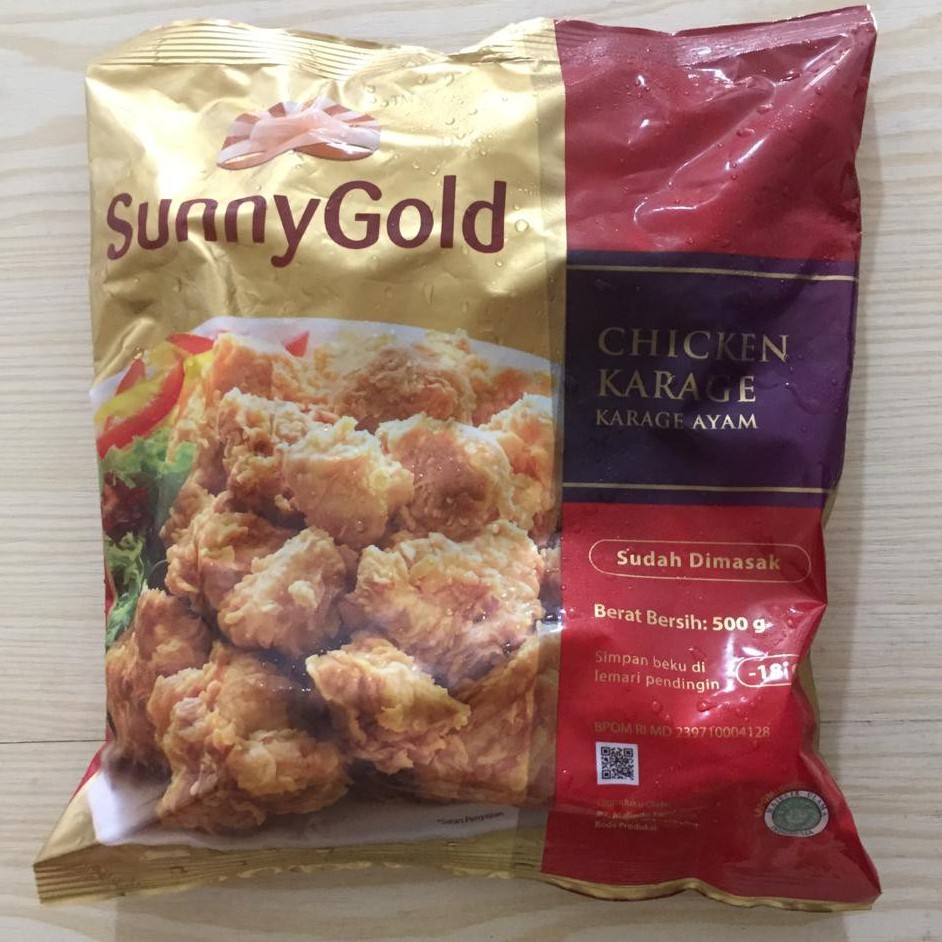 

SUNNY GOLD NAGET TEMPURA/CHICKEN WINGS/AYAM KARAGE 500G MURAH