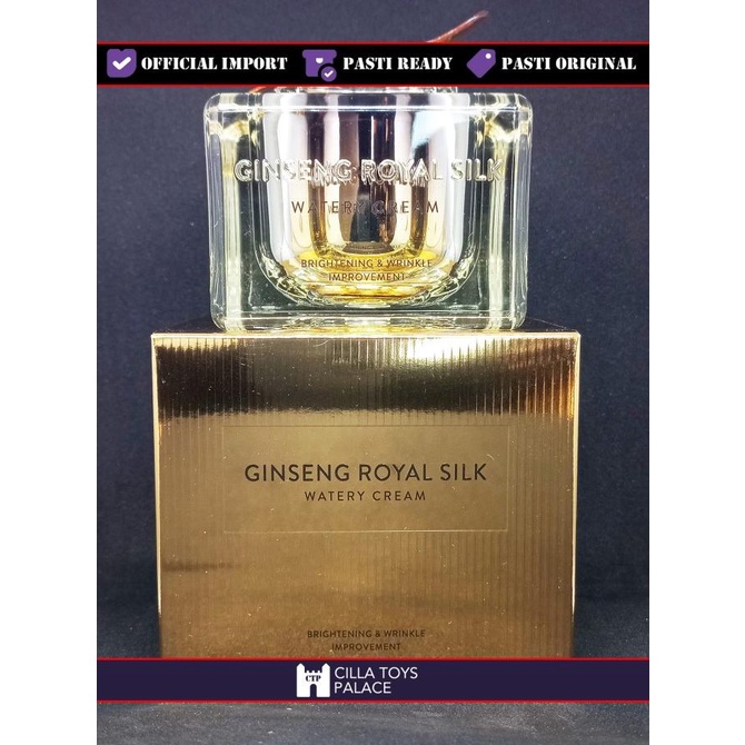 Nature Republic Ginseng Royal Silk Watery Cream 60gr Limited ---Terbaru---