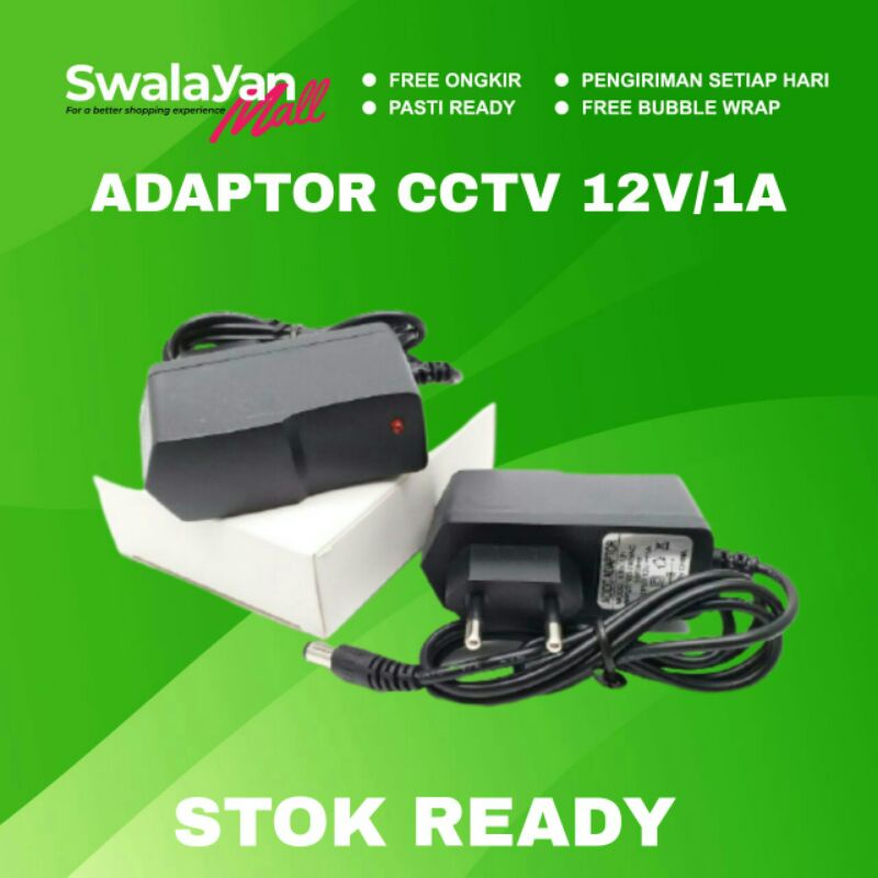 Adaptor CCTV 12V /1A Power Adapter-3