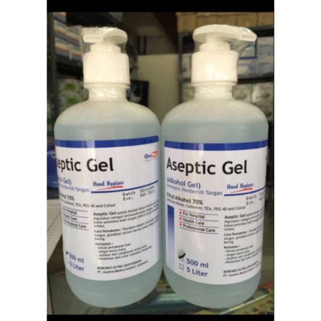 Aseptic Gel Hand Sanitizer Onemed 500ml