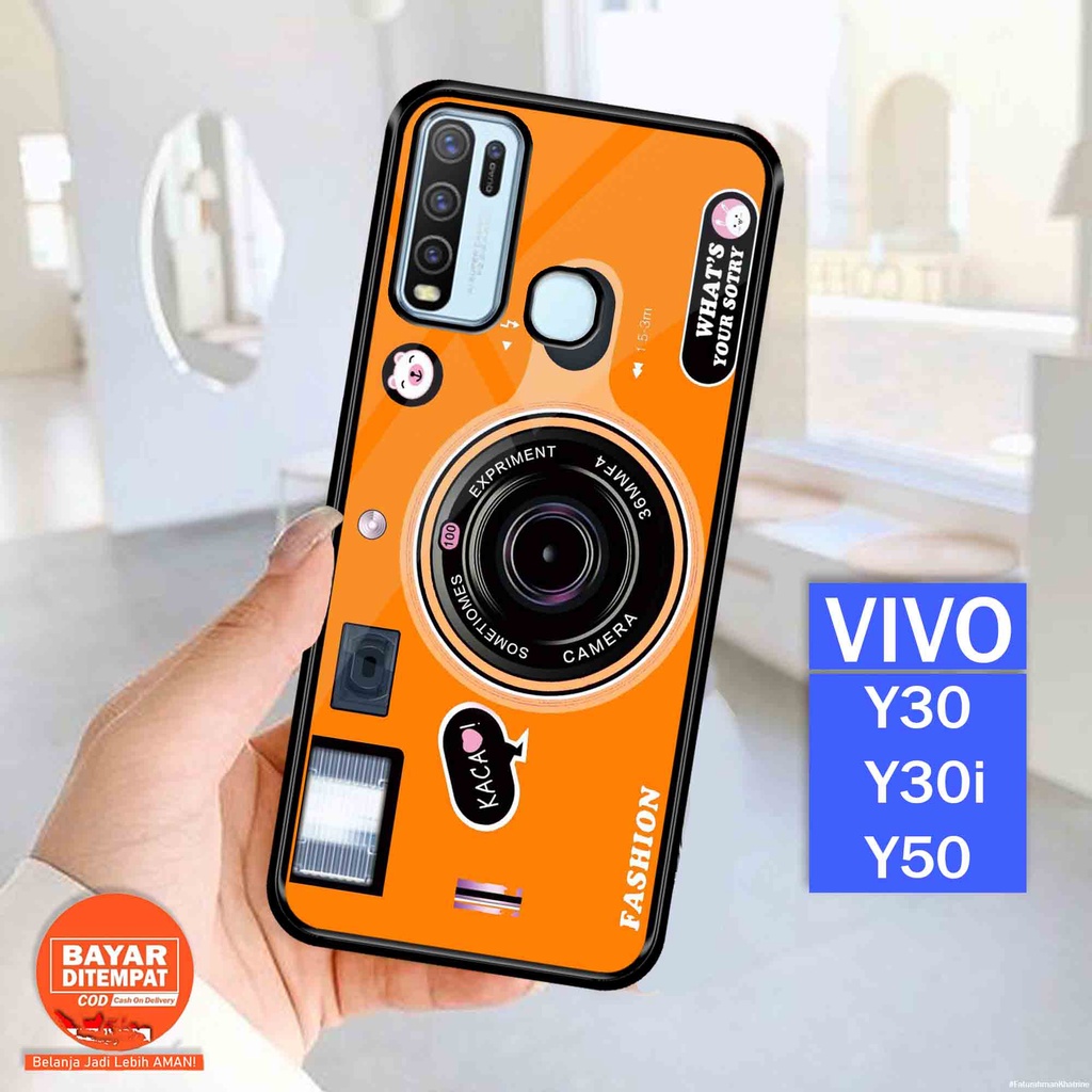 Case Vivo Y30 Y30I Y50 - Hardcase Vivo Y30 Y30I Y50 - Softcase Vivo Y30 Y30I Y50 - Cassing Elegant V