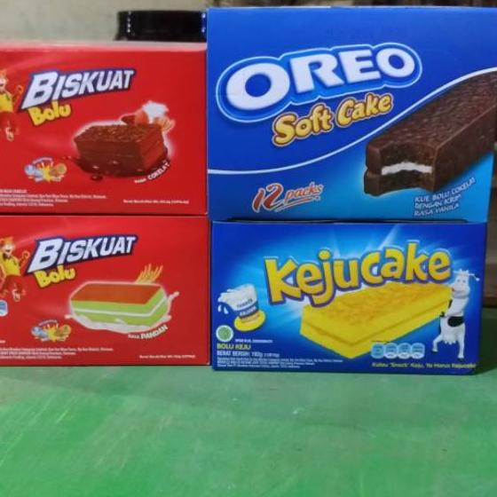 

❂ Oreo bolu soft cake box isi 12 ⅍