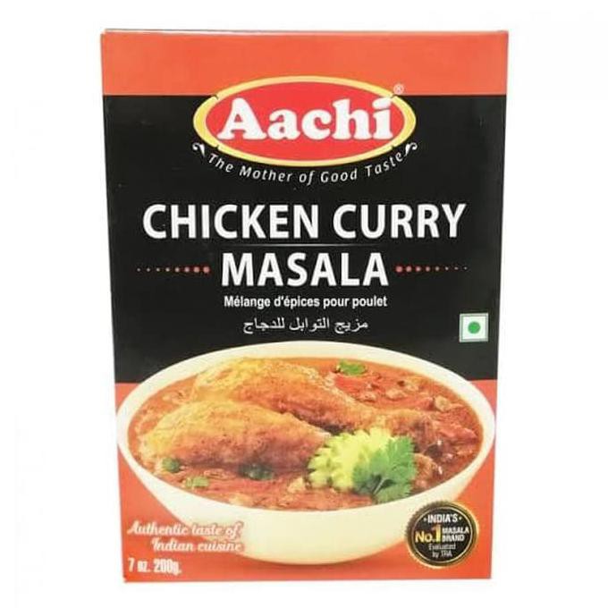 

BUMBU TABUR AACHI CHICKEN CURRY MASALA 200GR / BUMBU INDIA