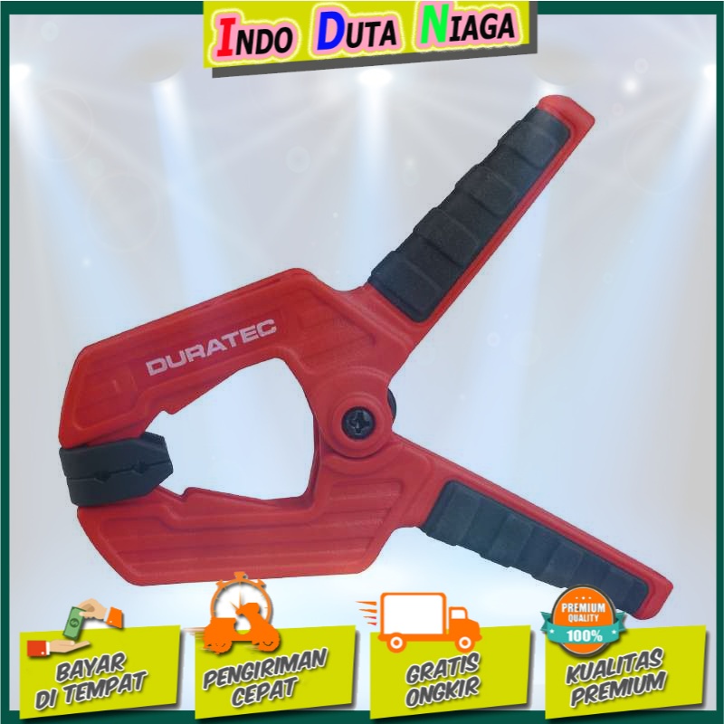 DURATEC Klip Jepit Kayu Spring Clamp Strong Wood Carpenter 9 Inch S825