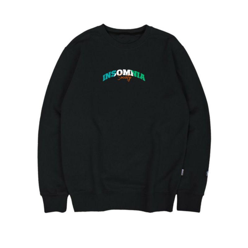 Sweatshirt Crewneck Insomnia  Socytie Pria dan Wanita