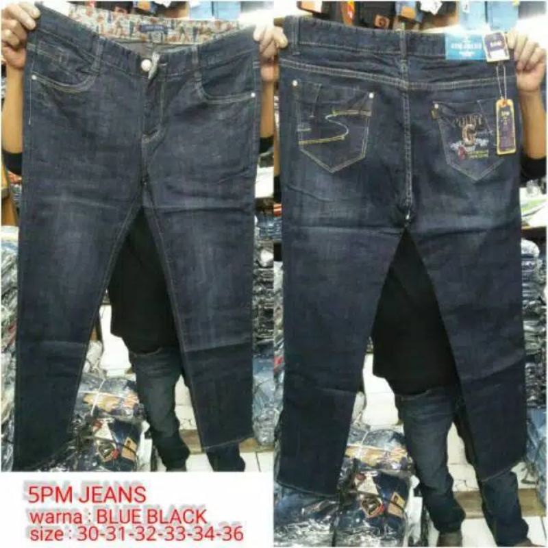 CELANA JEANS ORIGINAL 5PM WANITA Sz 26-36