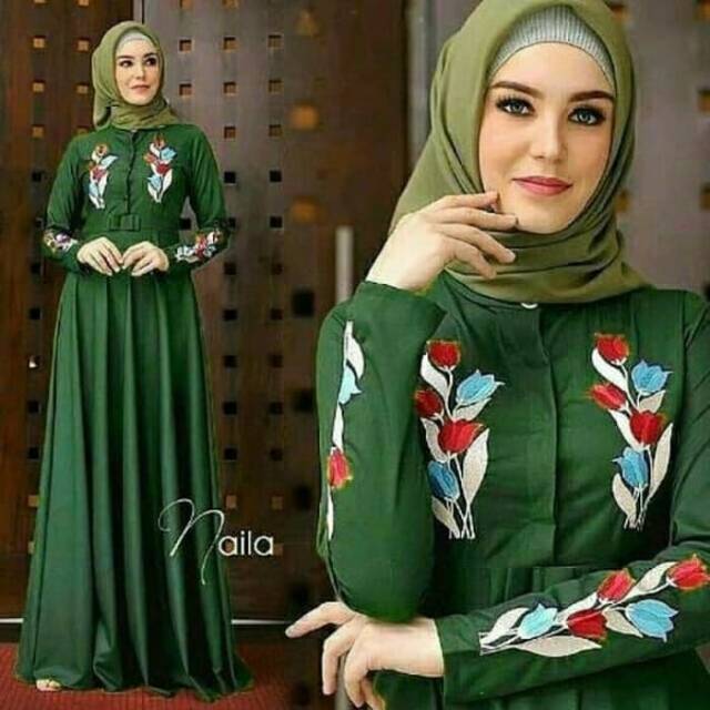 ☆ NAILA DRESS ☆ BORDIR ☆