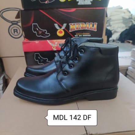 Sepatu kulit pria PDH polri TNI security guard PNS sepatu Kerja formal