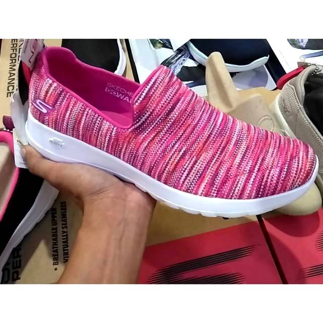 Skechers Performance Air-Cooled Goga Max Go Walk Joy Terrific Women 15615 Pink