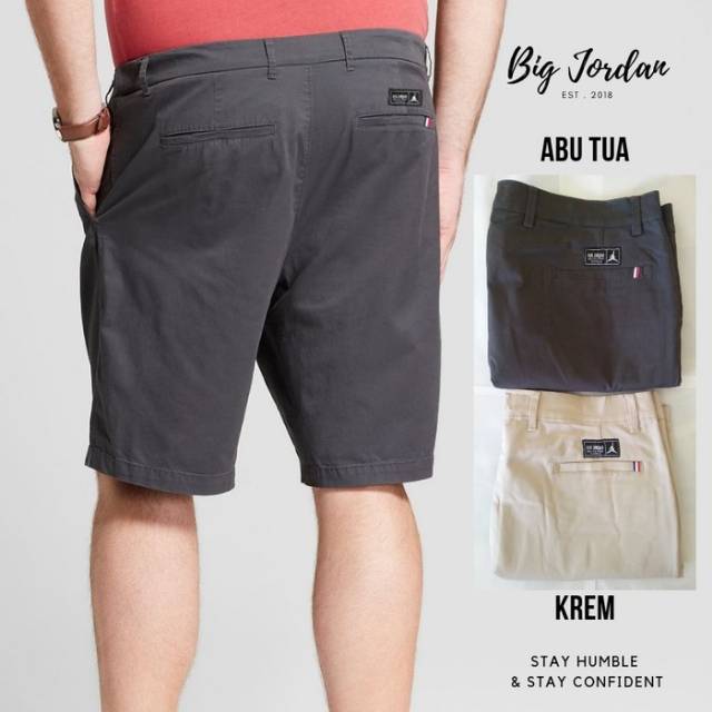 Celana Chino Pendek Big Size / Celana Big Size Pria