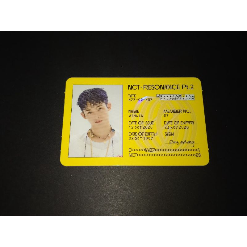 

WTS PC ID CARD WINWIN 2020