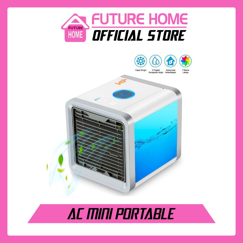 AC Mini portable AC USB praktis pendingin ruangan mini import Air Ultra 2X Cooling Power Air Cooler Kipas AC