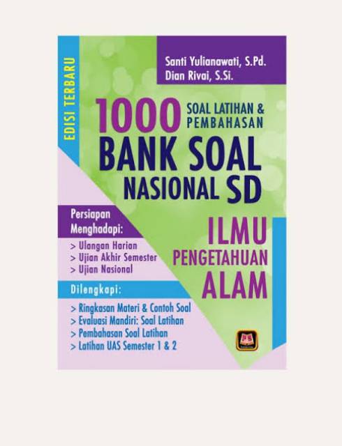 Bank Soal Nasional Sd Matematika Bhs Indonesia Ipa Pkn 1000 Soal