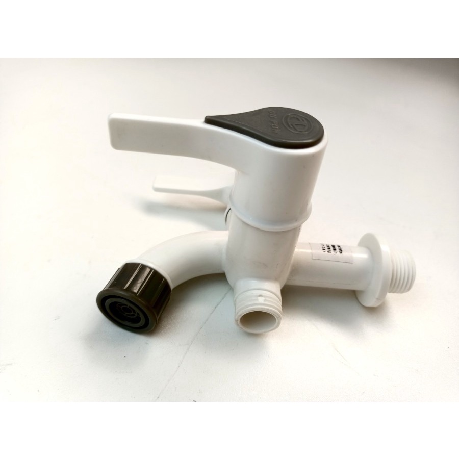 KRAN DOUBLE  KRAN SHOWER  DOUBLE TAP DUPON PVC EKONOMIS