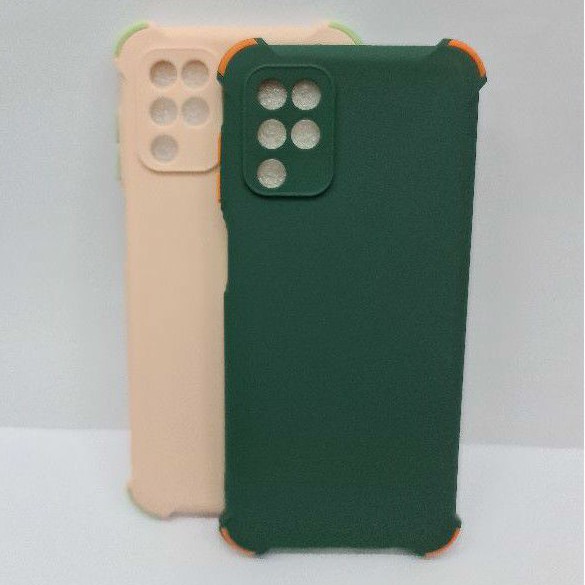 Silikon Case TPU Macaron Warna-Warni Samsung A12 Plus Candy Crack